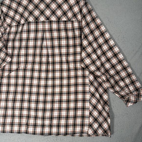 NWT J Jill Women’s Plus Size 4X Black Flata Plaid Top Boho Cottagecore MSRP $90 - Picture 16 of 16